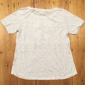 White laced T-shirt